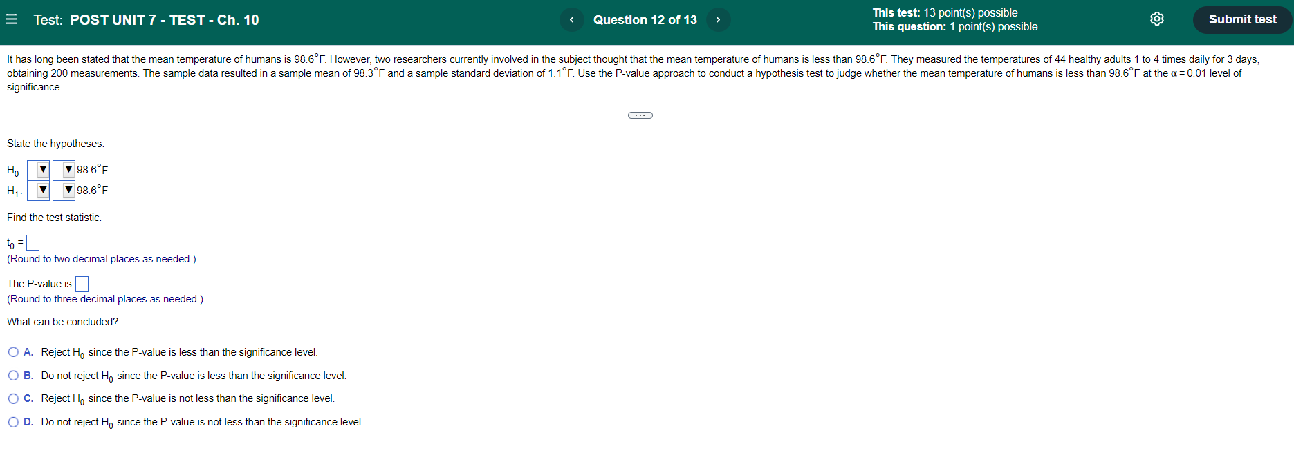possible Submit test A credit score is used by credit agencies (such