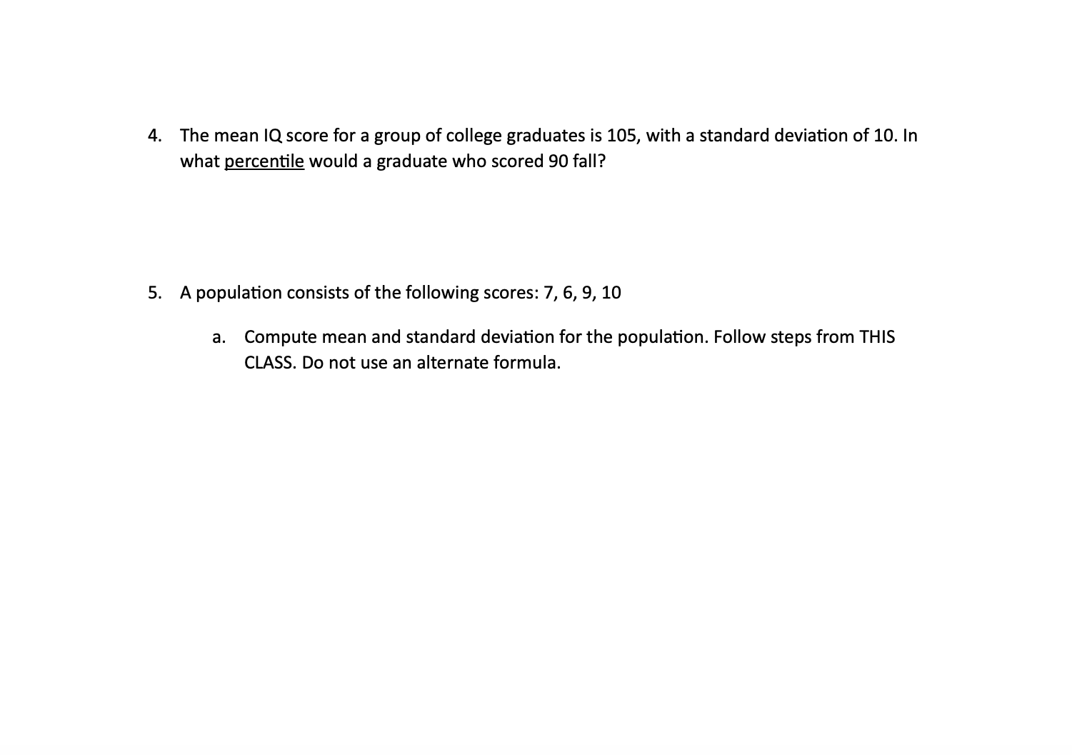 deviation and variance), round to hundredths place, and submit les in the