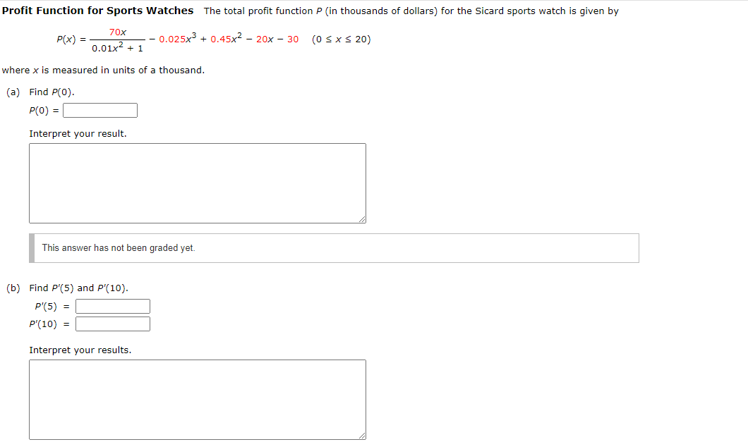 (osxszo) where x (measured in units of a thousand) is the quantity