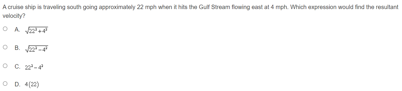 of (20, 60) equal to vector u with an initial point of