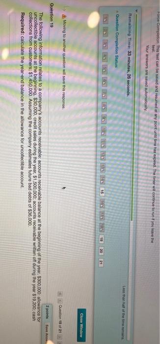 point until time has expired. The timer will continue to run if