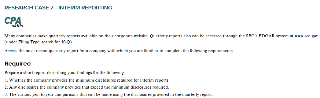 A research question. That would be perfect If you could please access