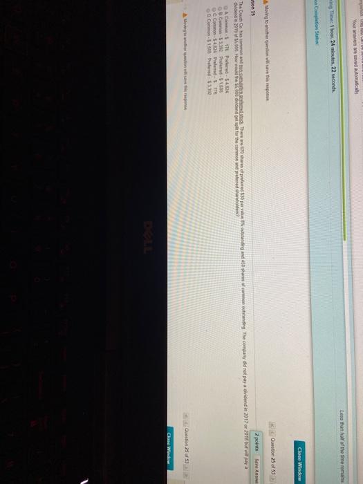 par value % outstanding and 450 shares of common outstanding. The company