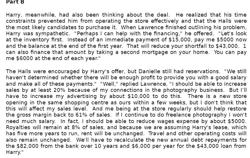 He realized that his time constraints prevented him from operating the store