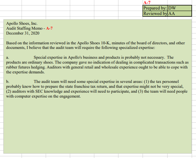 already organized the workpapers and completed several of the required workpapers. Instructions:Read