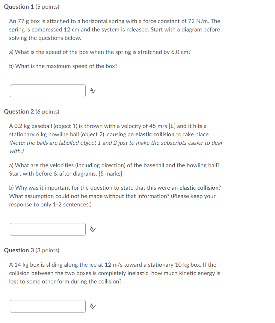 diagram before solving the questions below. a) What is the speed of
