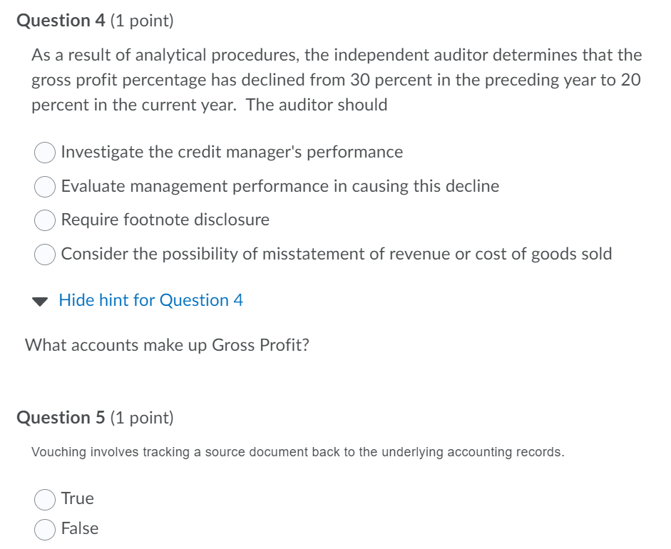 that includes examining the approval signature and date on purchase requisitions. This