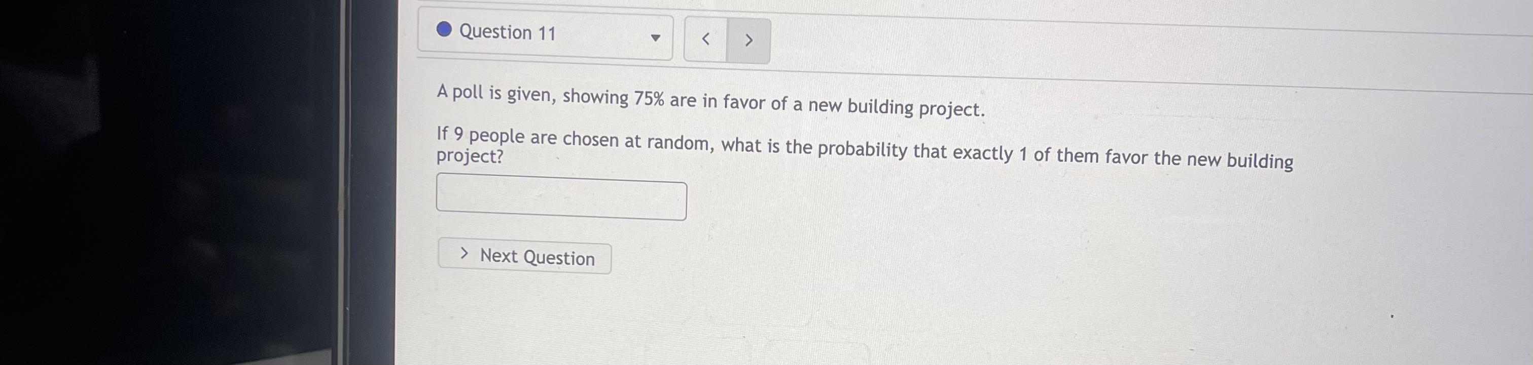 0 Question 15 v Next Question Question 7 For families with 5