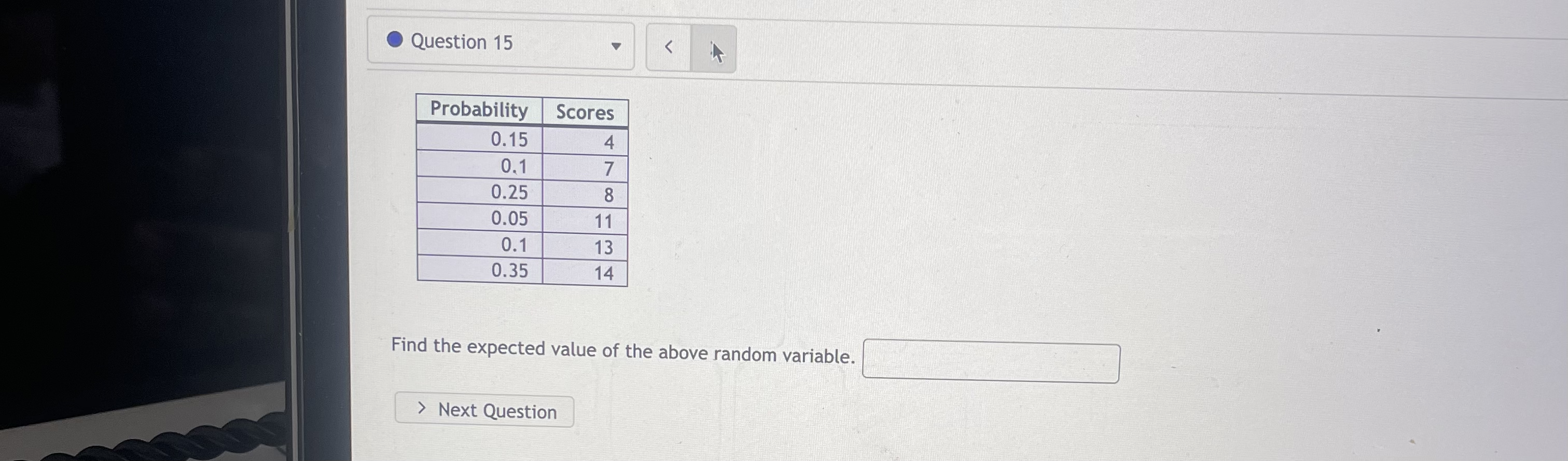 percentile and below will receive an F, what test score will determine
