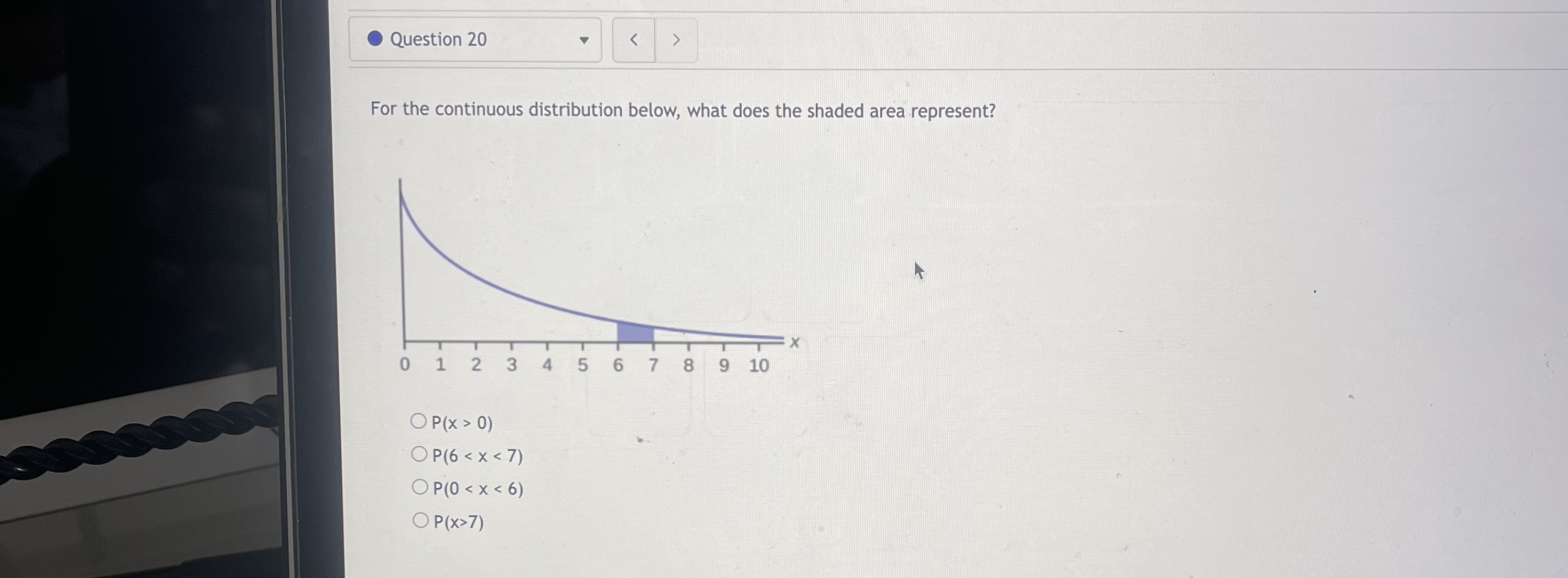 a uniform distribution. Find the third quartile; 75% of all days the