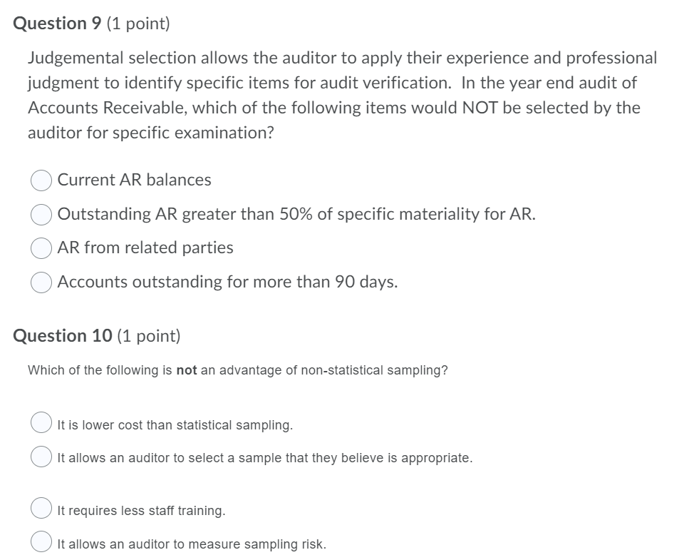 clerk for review and mailing. Question 10 [1 point) Which of the