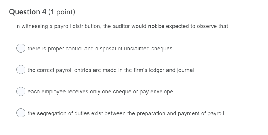 recorded just prior to and just subsequent to the balance sheet date