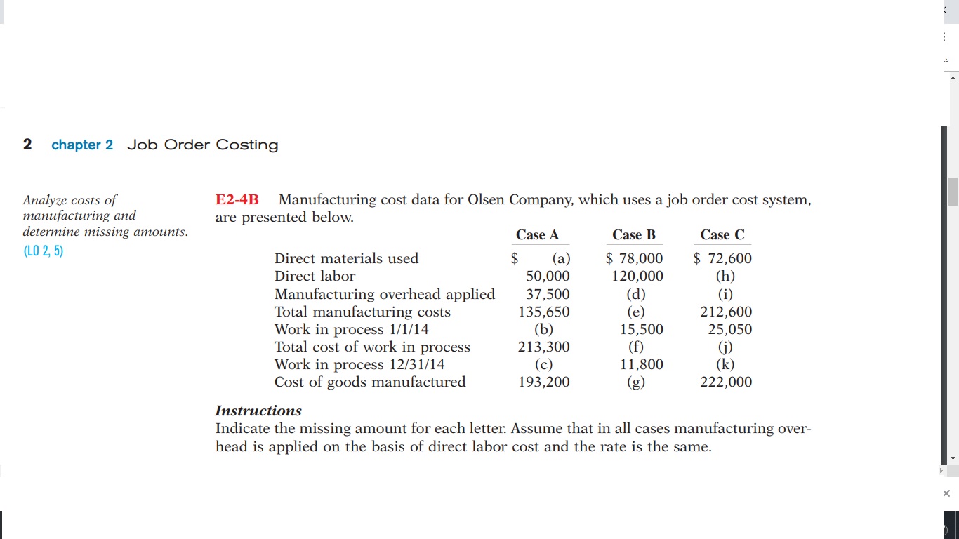 Indicate the amount for each letter and how you determine the amount