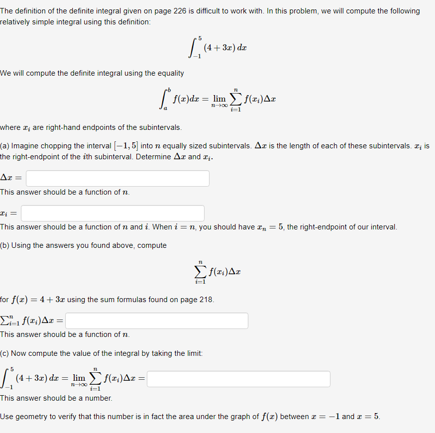 to work witn In this problem, we will compute the following relatively