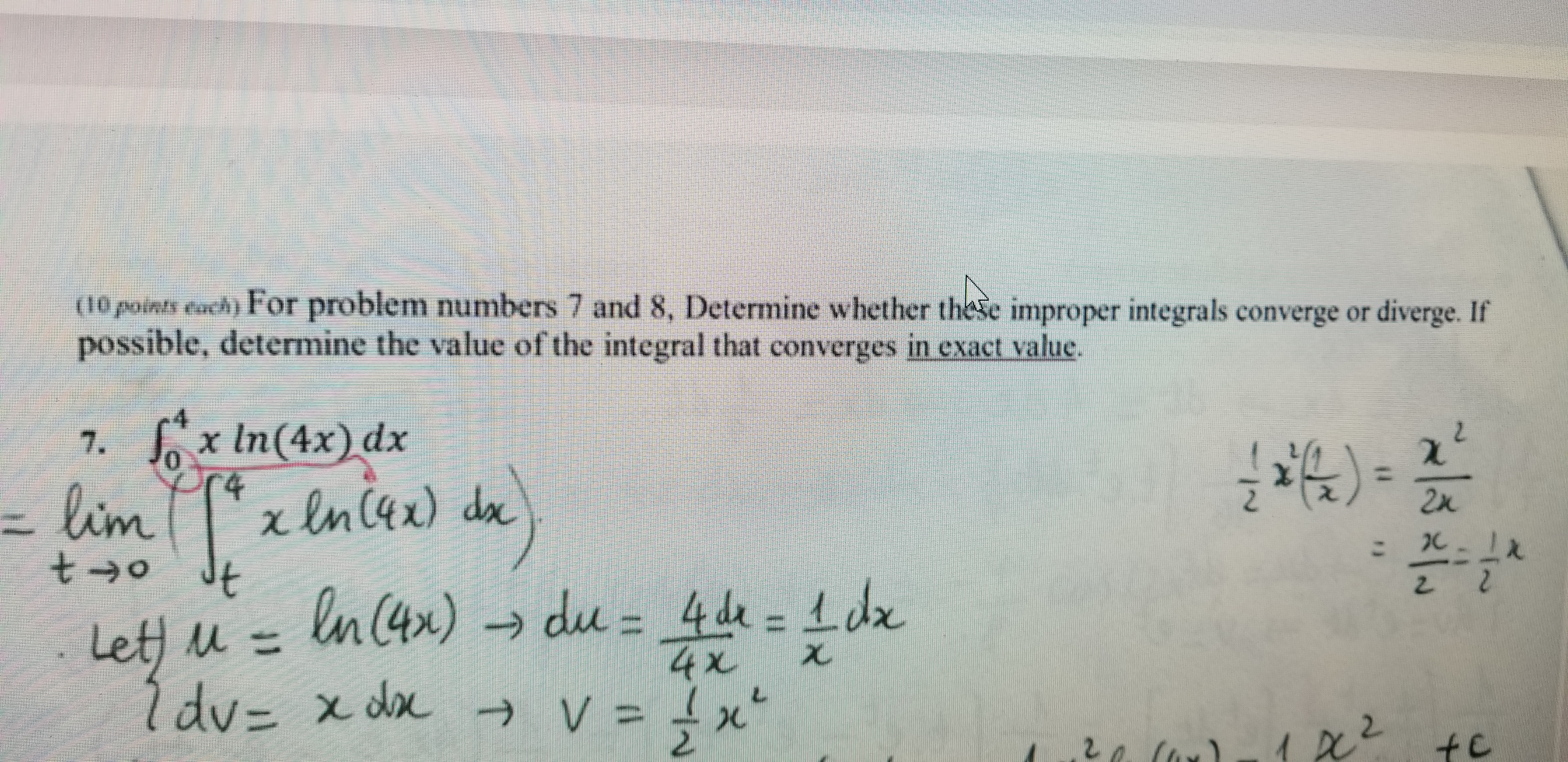 = 4+ 9x r 17 4+ gx one Let u= 4+gx -