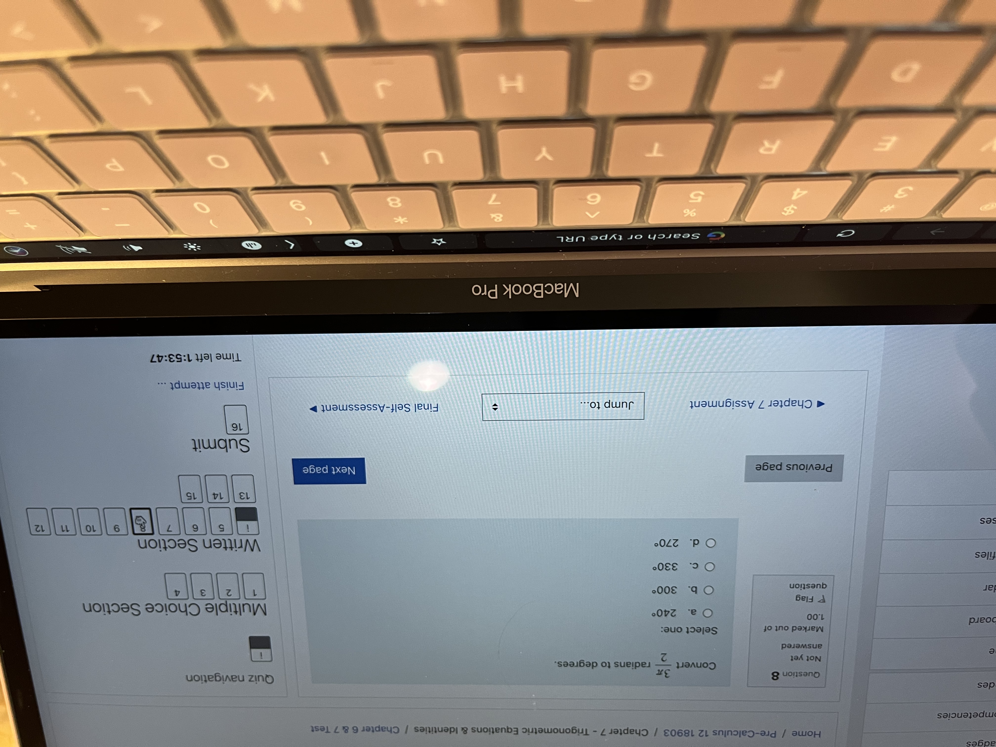  Home / Pre-Calculus 12 18903 / Chapter 7 - Trigonometric Equations
