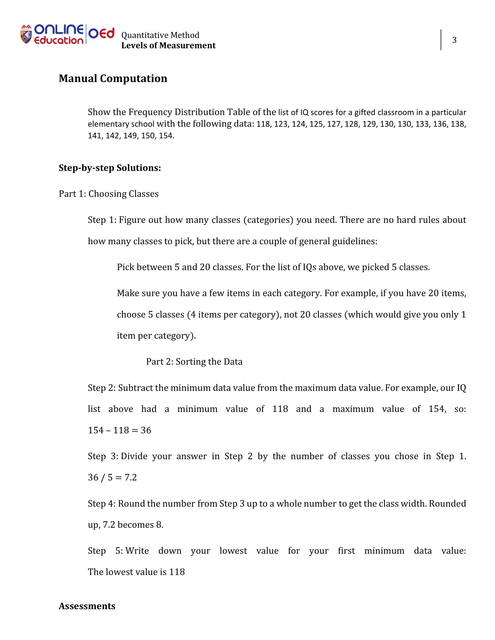 the end of this activity, you should be able to: o Create