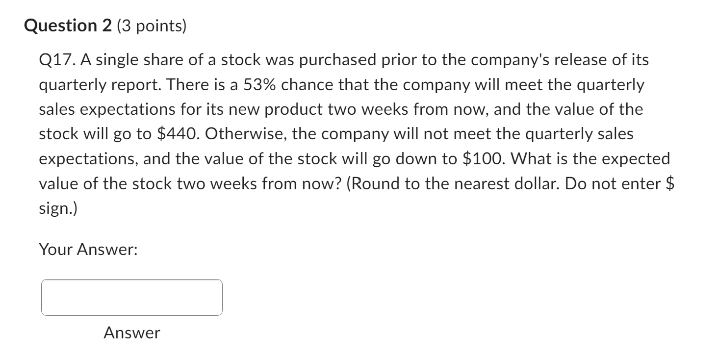 the expected amount that the player wins or loses? (Round to the