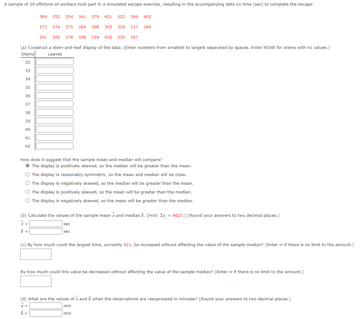 Please assist and I will thumbs up :) A sample of 26