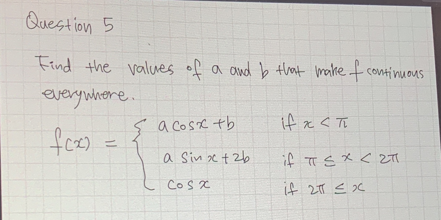 Please show me the work for the solution for this question ASAP