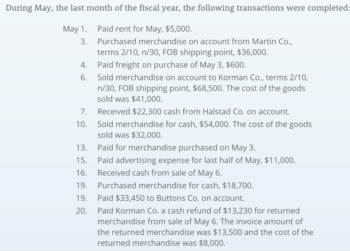 book at the end of Chapter 5 on pages 280-281. We are