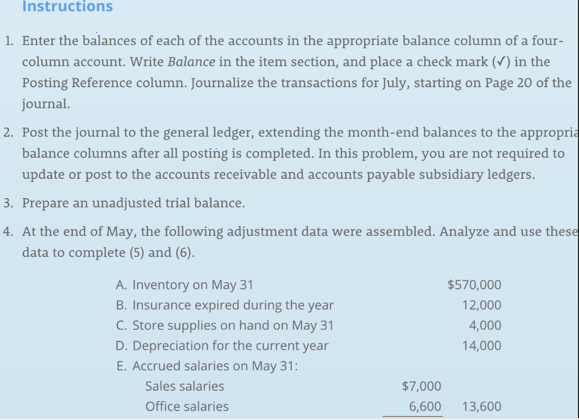 10 on page 281.You should skip instructions 3 and 7 as those