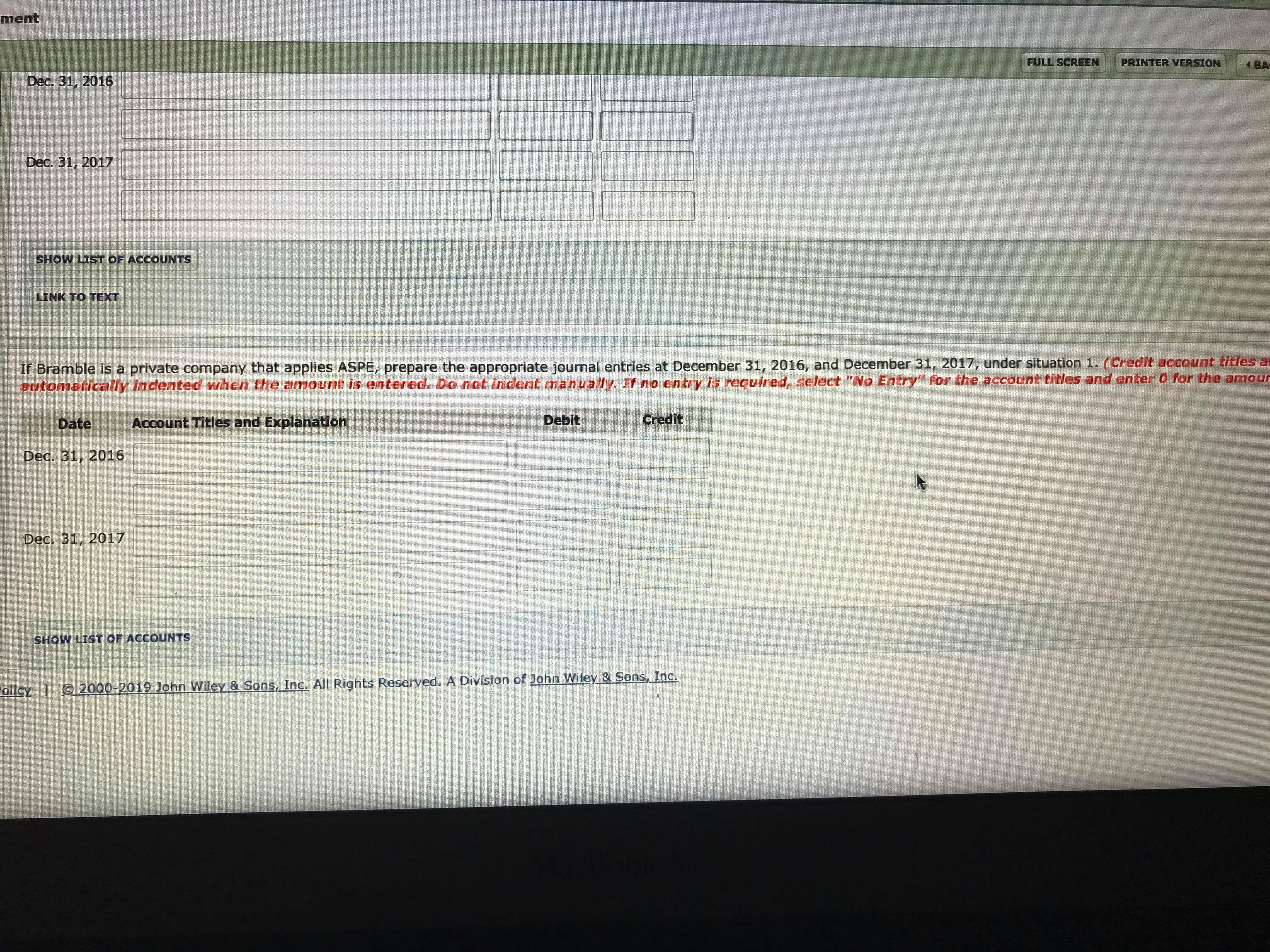 Log Out Kieso, Intermediate Accounting, 1le, Volume 1 Intermediate Financial Accounting I