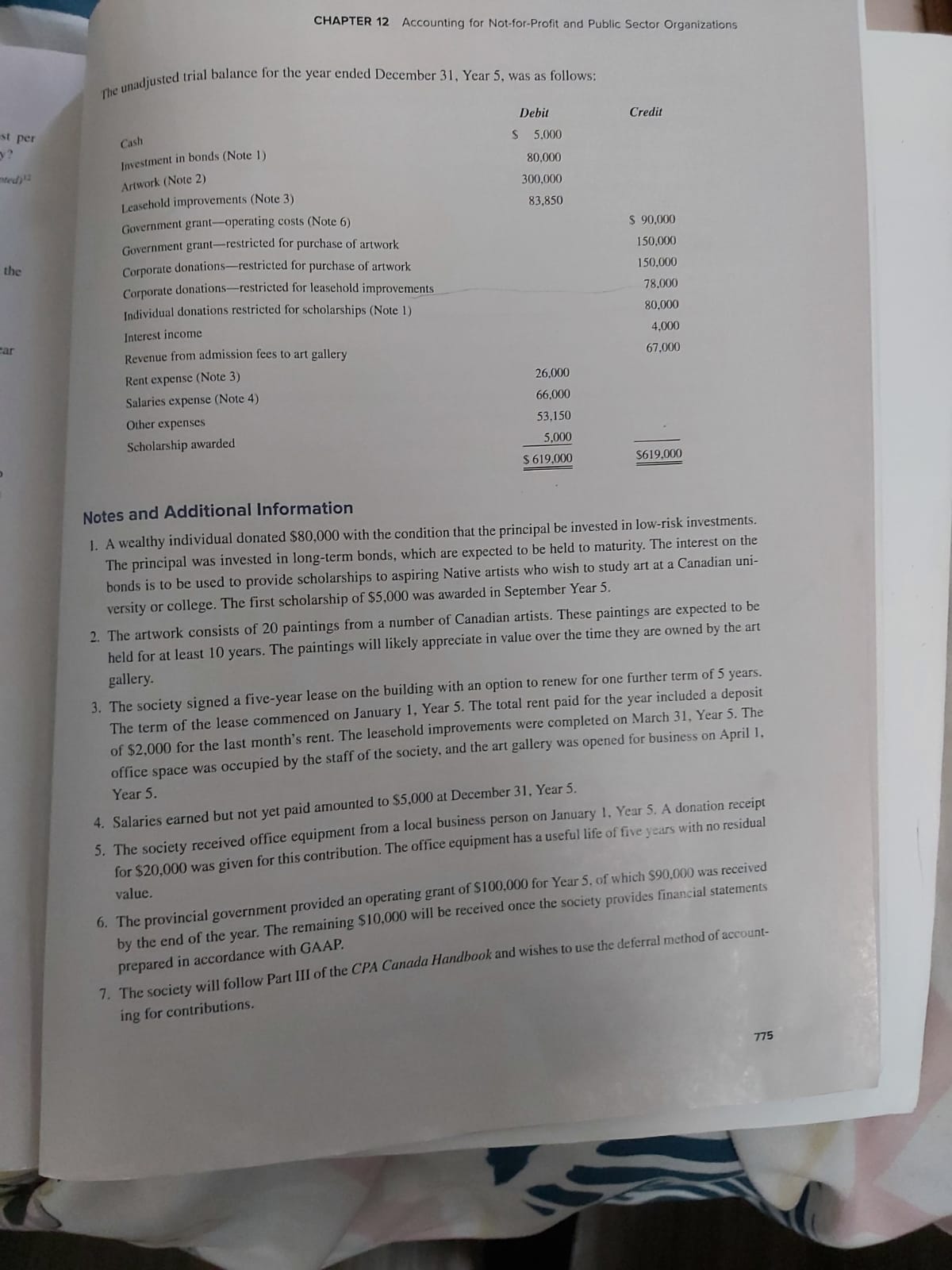 December 31, Year 9. Required Prepare the journal entries for the following