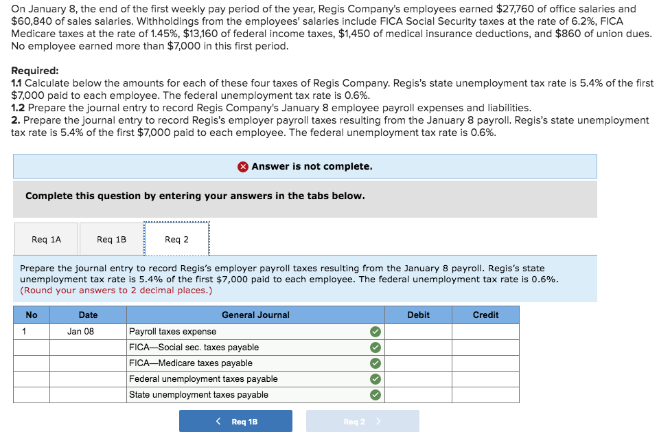 Company's employees earned $27,760 of office salaries and $60,840 of sales salaries.