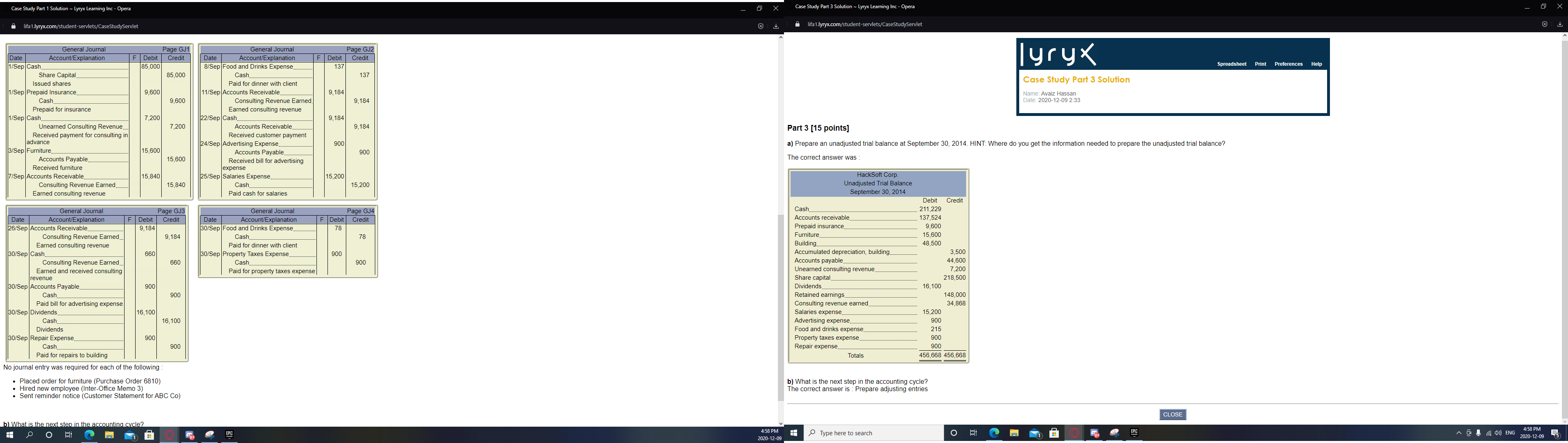  Case Study Part 1 Solution ~ Lyryx Learning Inc - Opera