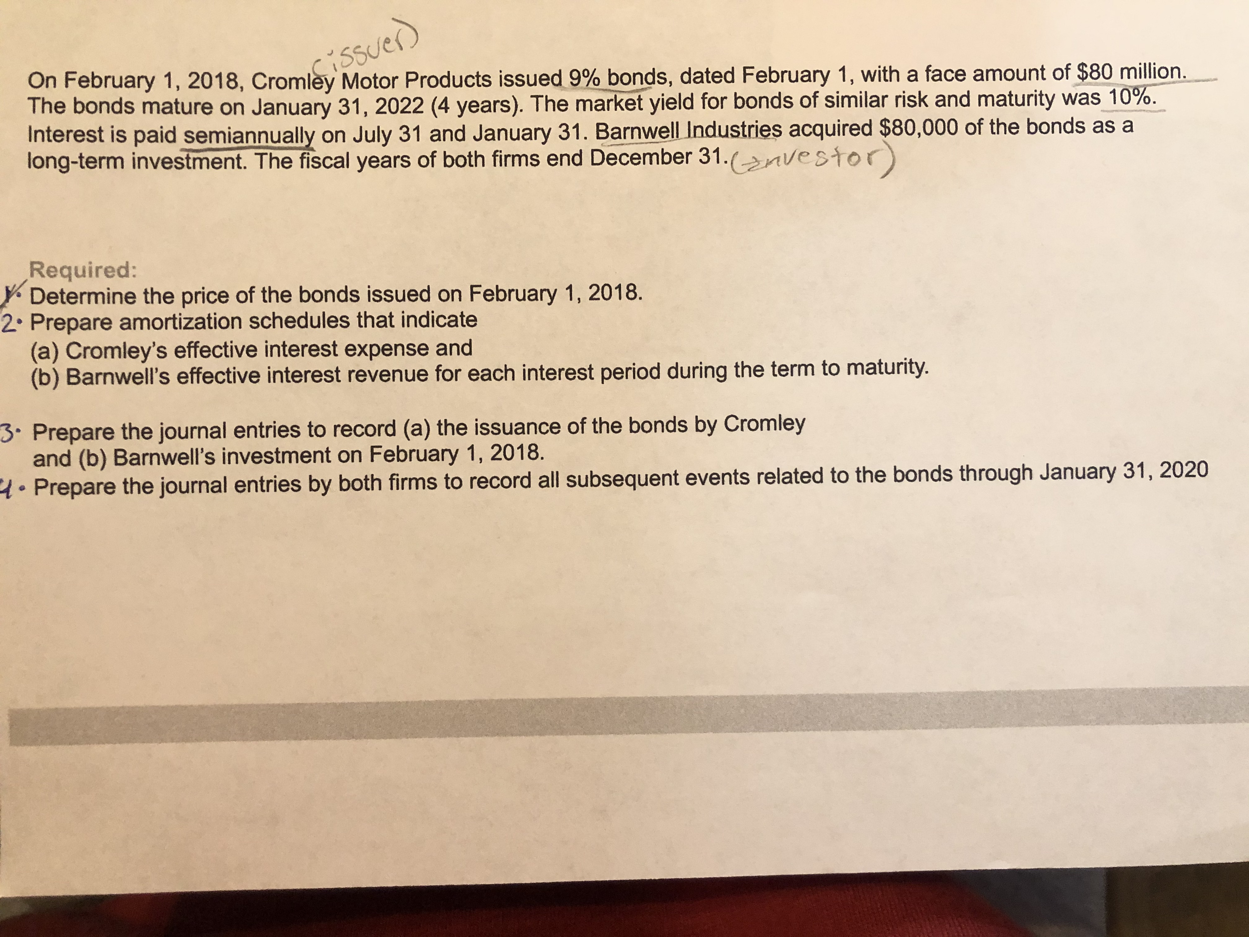 I need help solving this problem. Help! I did part one and