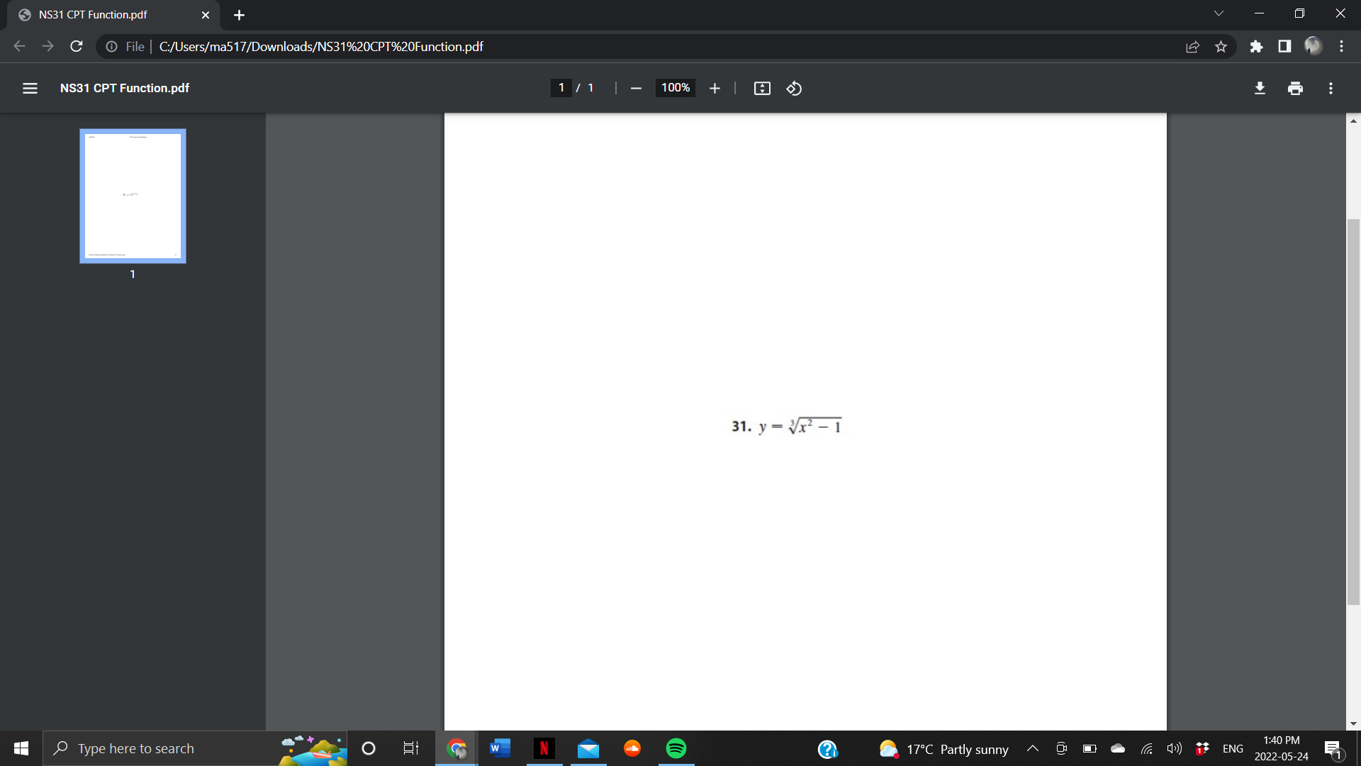 NS31 CPT Function.pdf X C O File | C:/Users/ma517/Downloads/NS31%20CPT%20Function.pdf E NS31