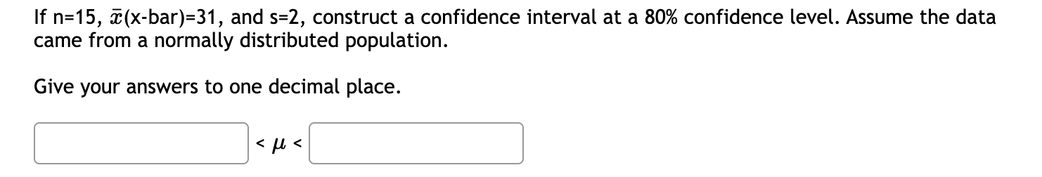 contain the true population mean minutes of concentration and about D percent
