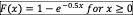 The random variable X represents the time (in minutes) from when a