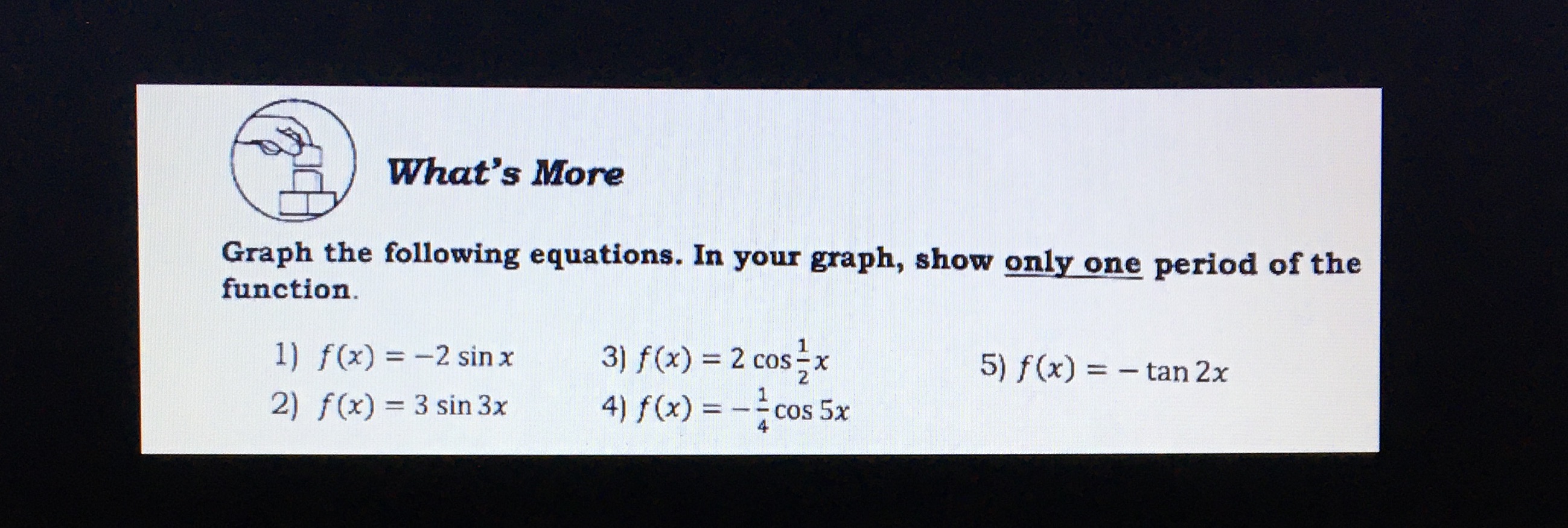 PRE-CALCULUS | Give the CORRECT Answers. Give COMPLETE Solution. If you cannot