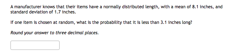 area of the shaded region under the standard normal distribution between the