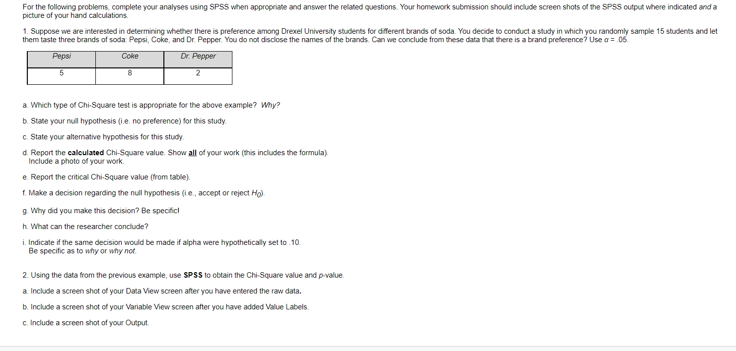 and answer the related questions. Your homework submission should include screen shots