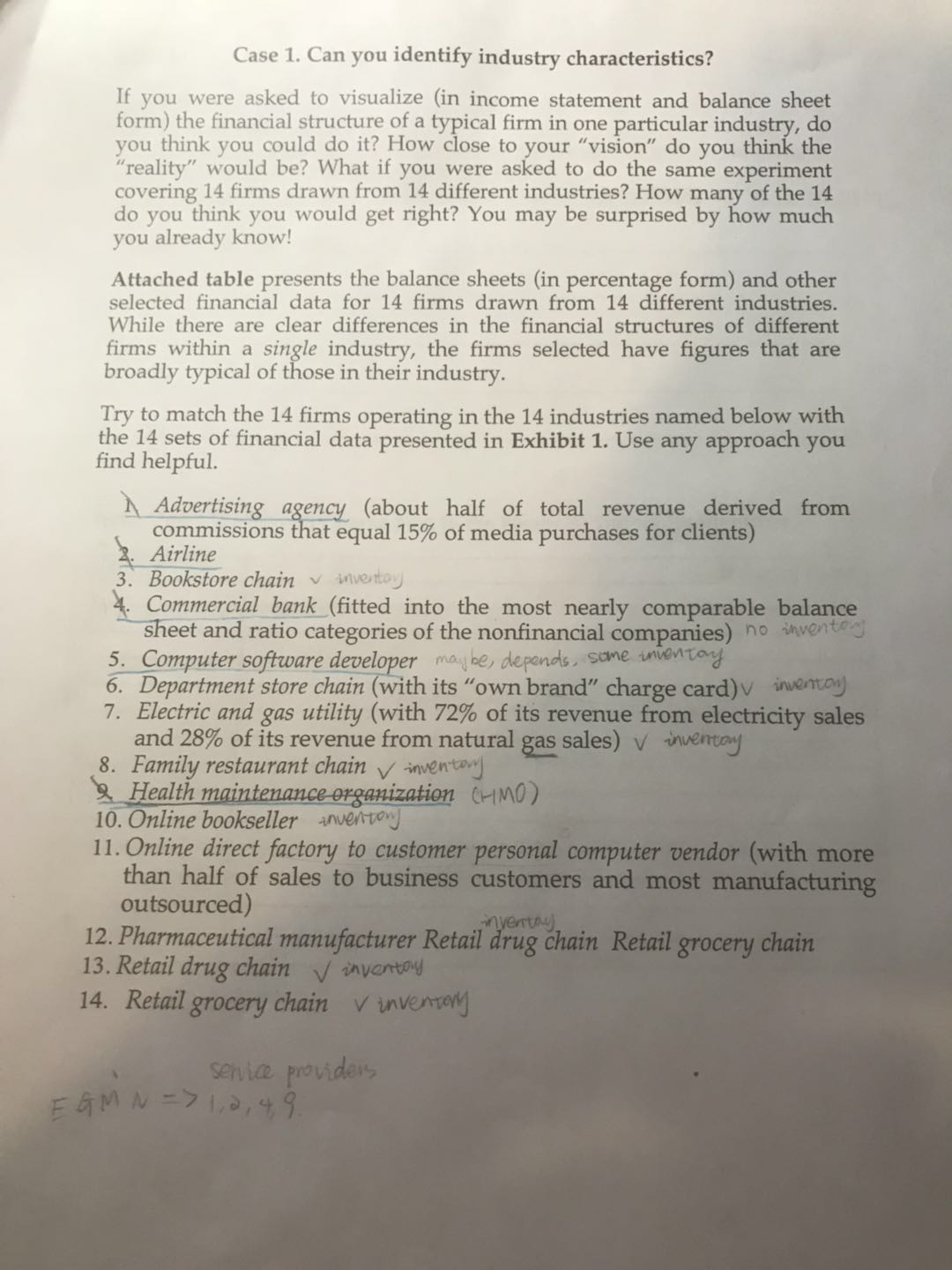 Please help to solve this case, and information is below, thank you.