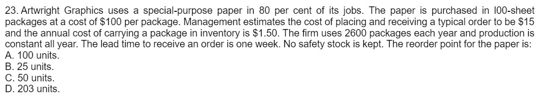 its jobs. The paper is purchased in IOU-sheet packages at a cost