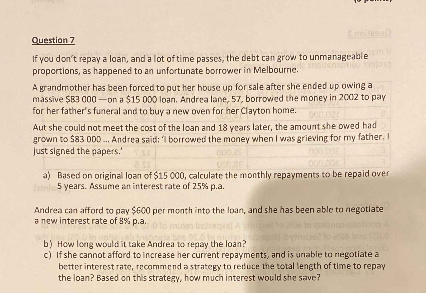 a lot of time passes, the debt can grow to unmanageable proportions,