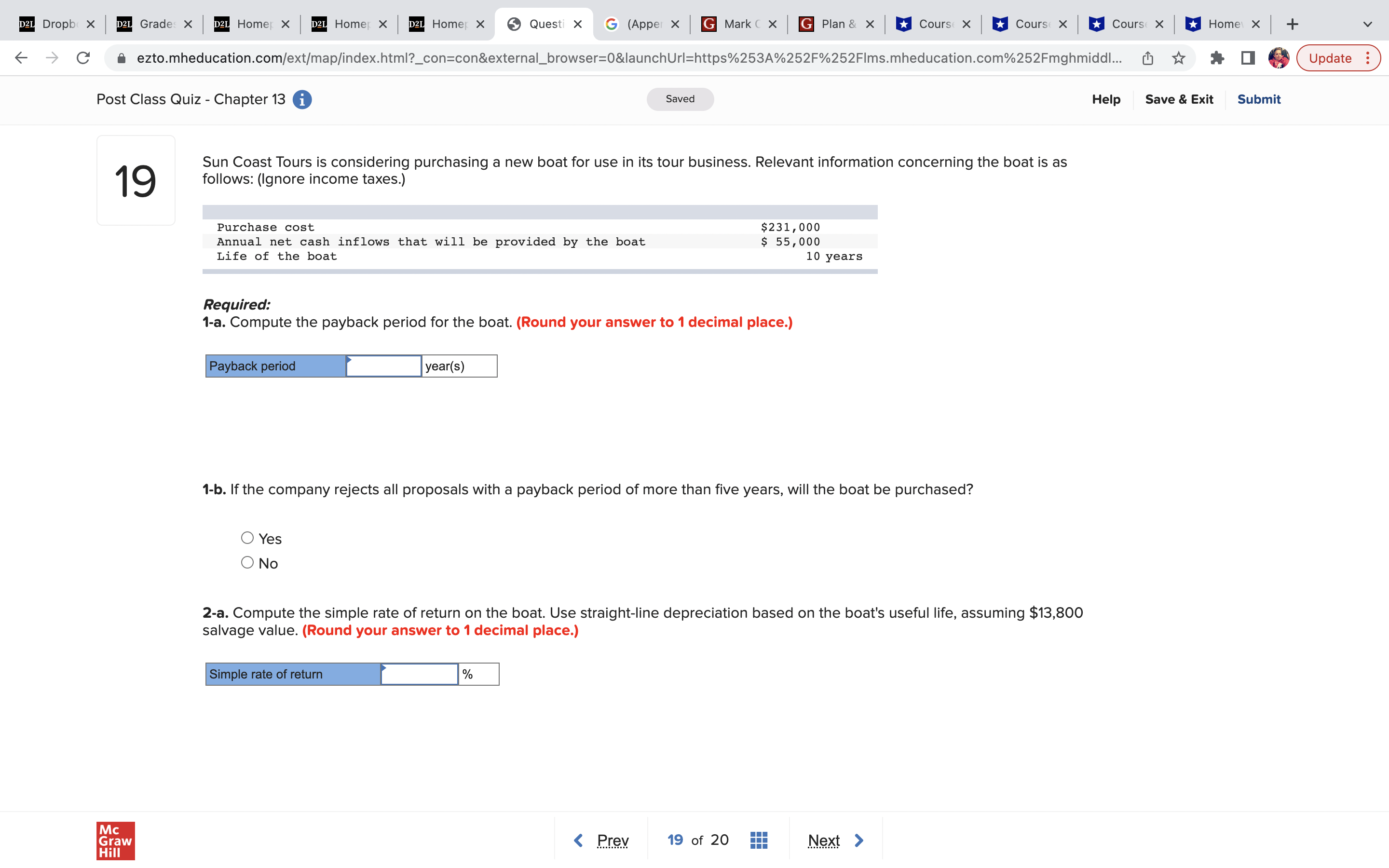  D2L Dropb( X D2L Grade: X D2L Homer X D2L Homer