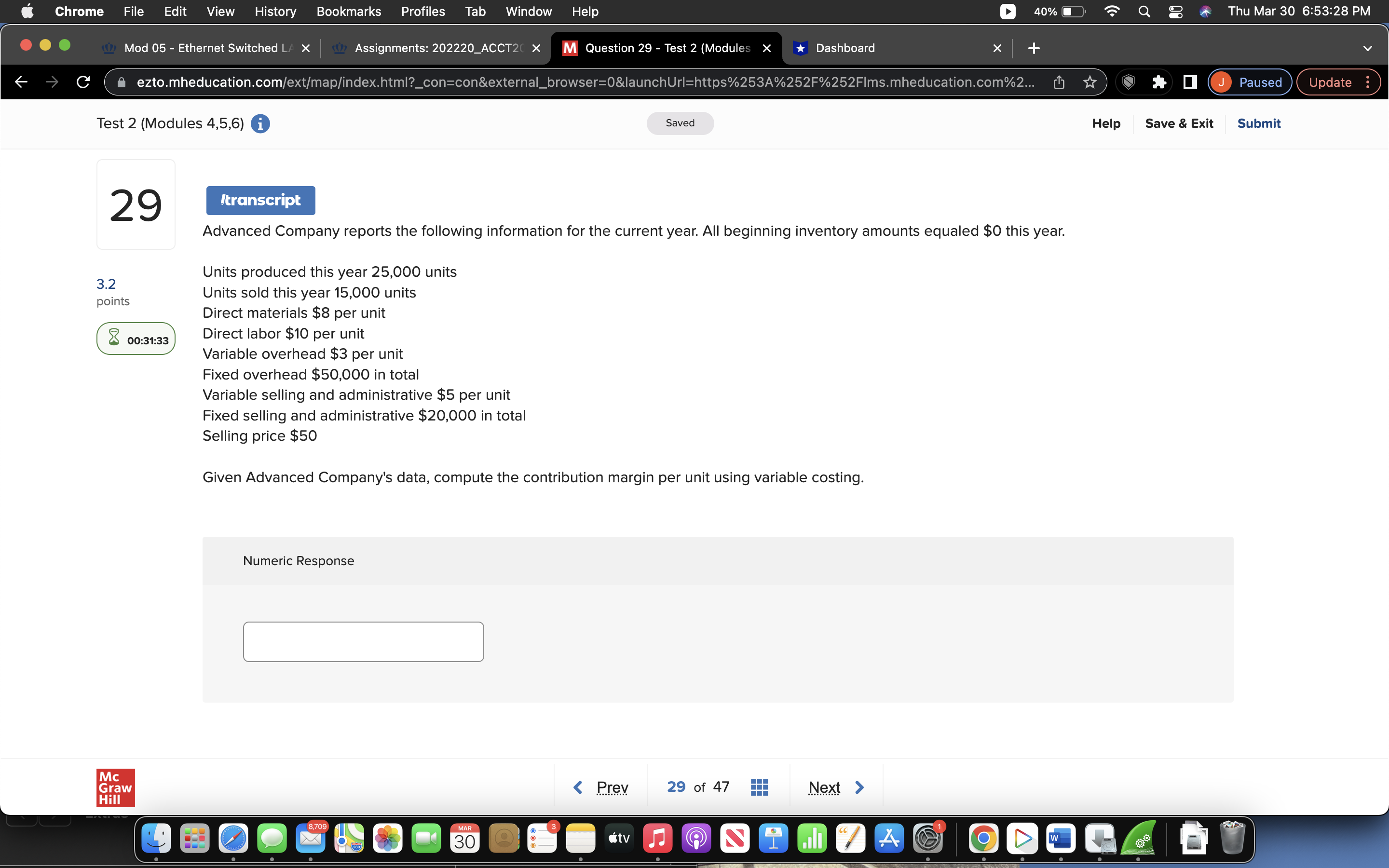  Chrome File Edit View History Bookmarks Profiles Tab Window Help 40%