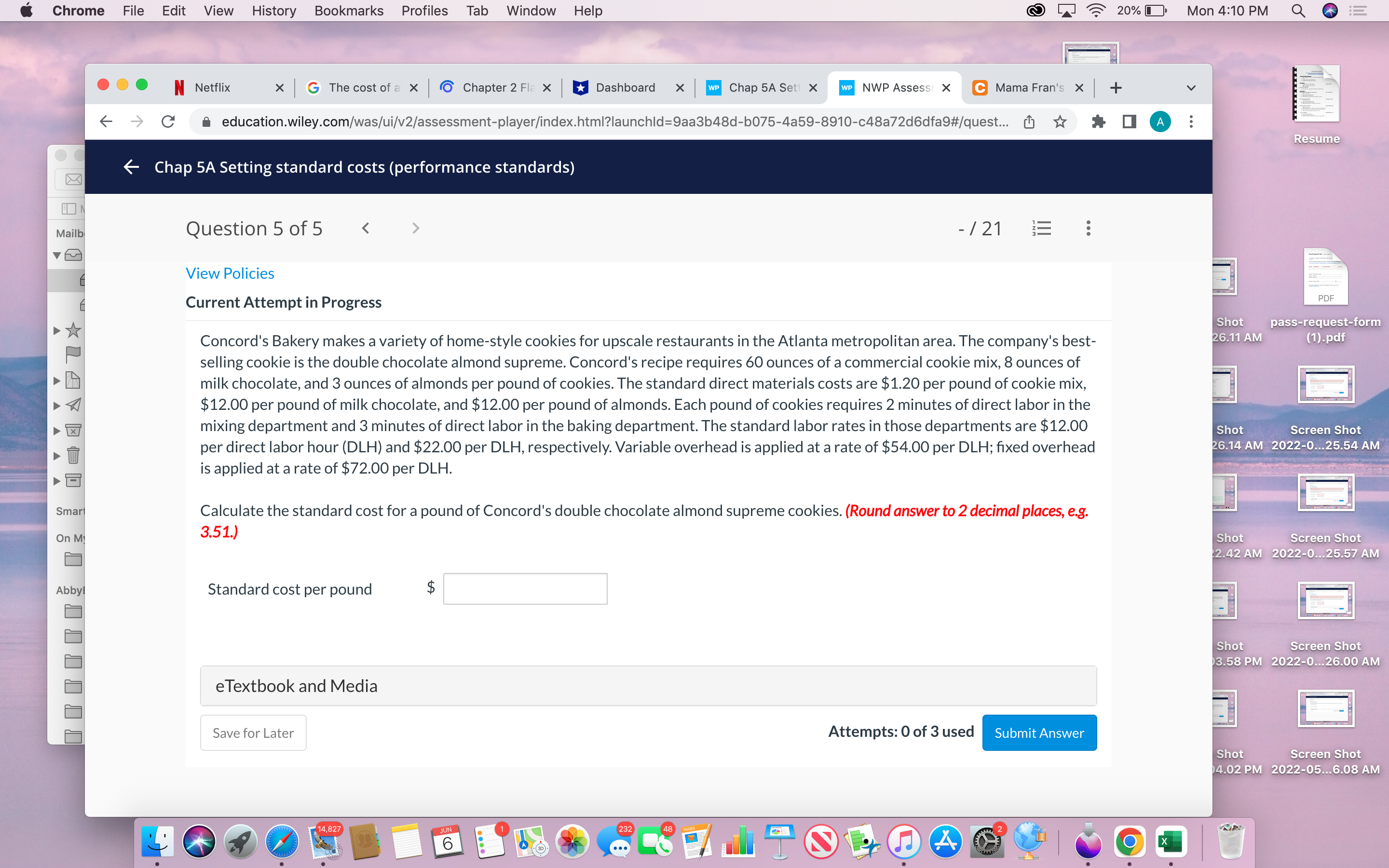 Chrome File Edit View History Bookmarks Profiles Tab Window Help 20%