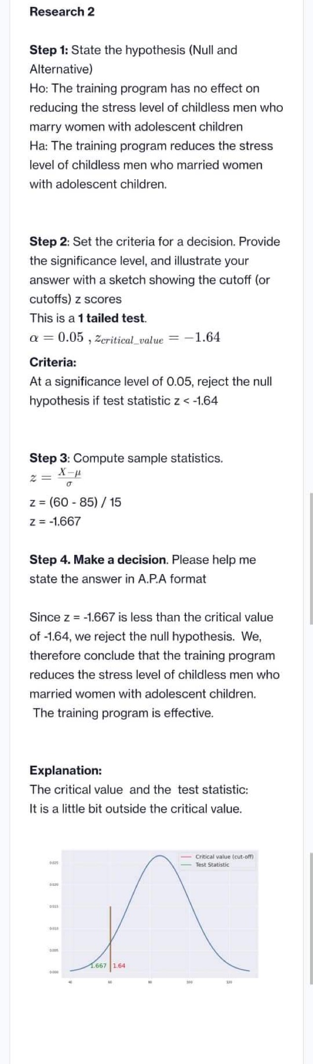 Instruction: Read and answer the problems explicitly using all four steps of