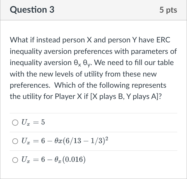 Z. Only Player X & Y make decisions. Monetary payoffs are described