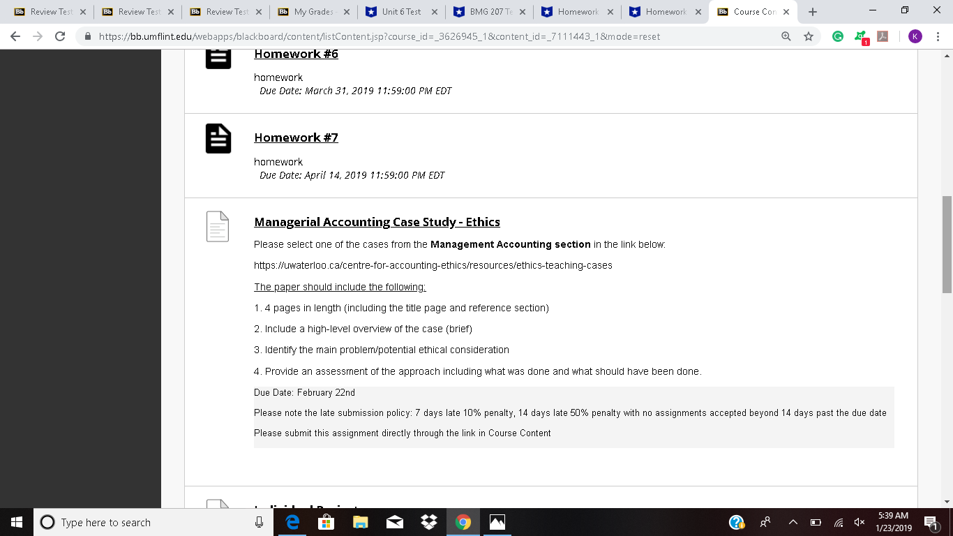 Please help me with my managerial accounting homework .Pick one of the