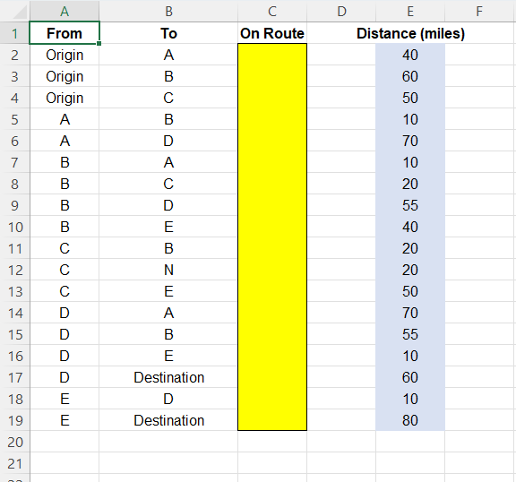 A 10 6 A 70 7 B 10 8 B 20 9
