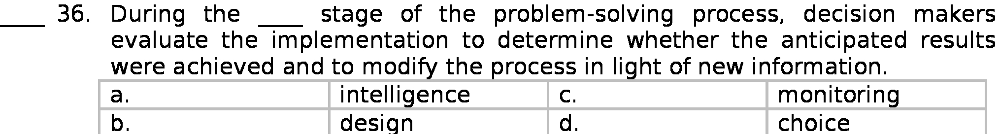 the implementation to determine whether the anticipated results were achieved and to