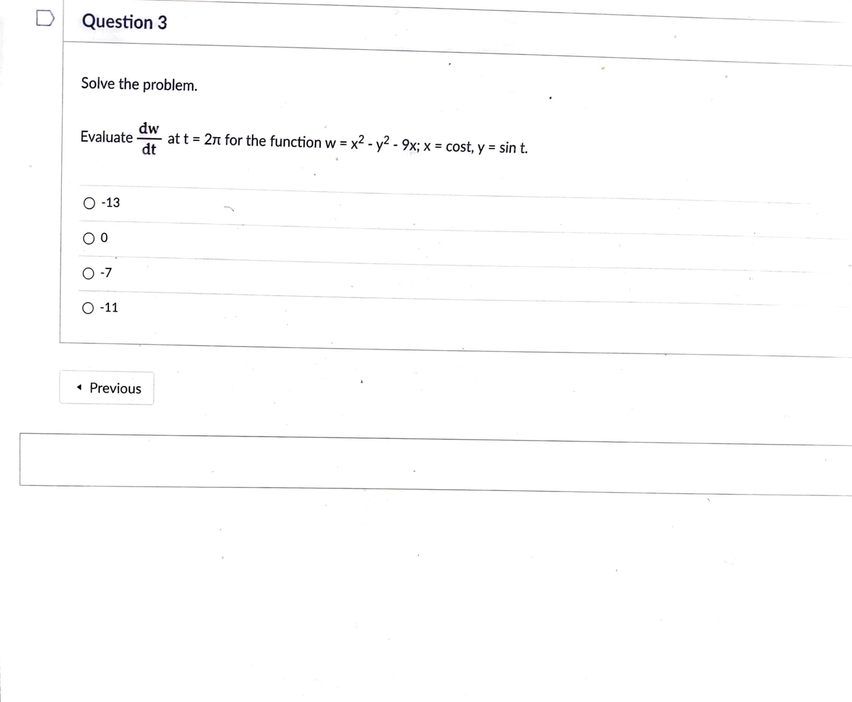 =% + xy - 3! each of these points. ' O (-1.