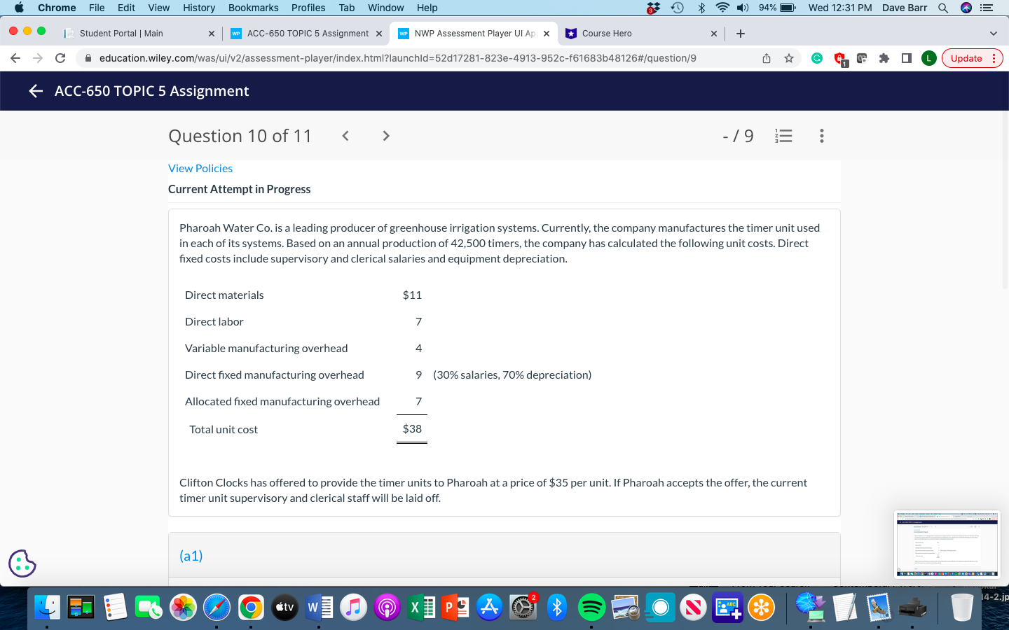  Chrome File Edit View History Bookmarks Profiles Tab Window Help 8